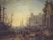 Port with the Ville Medici (mk17), Claude Lorrain